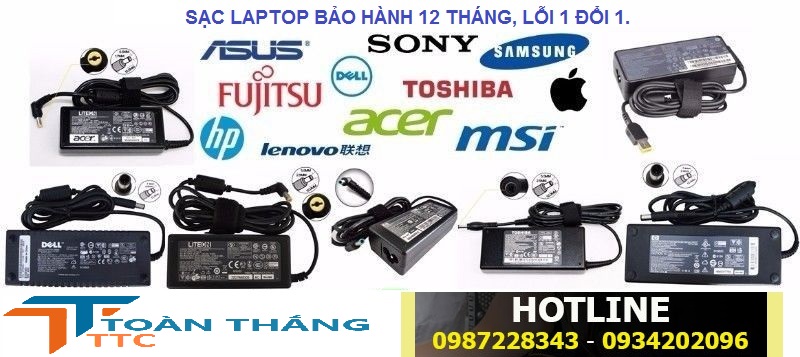 Dịch Vụ Bán Sạc Laptop Quận 4 Chính Hãng Nhanh Giá rẻ